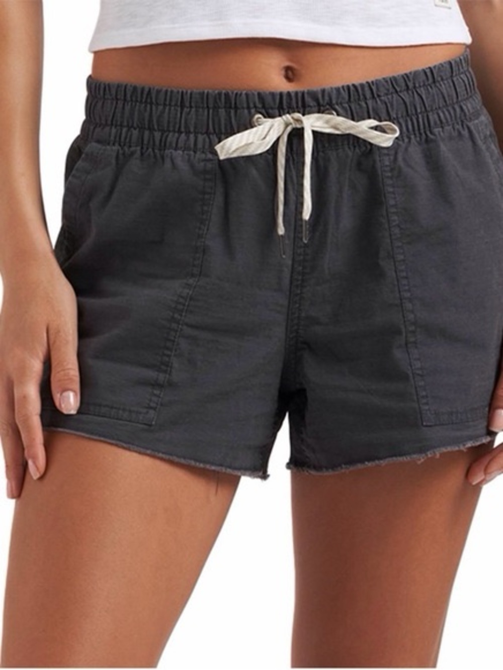 Vuori Vintage Ripstop Shorts Charcoal Gray Size M